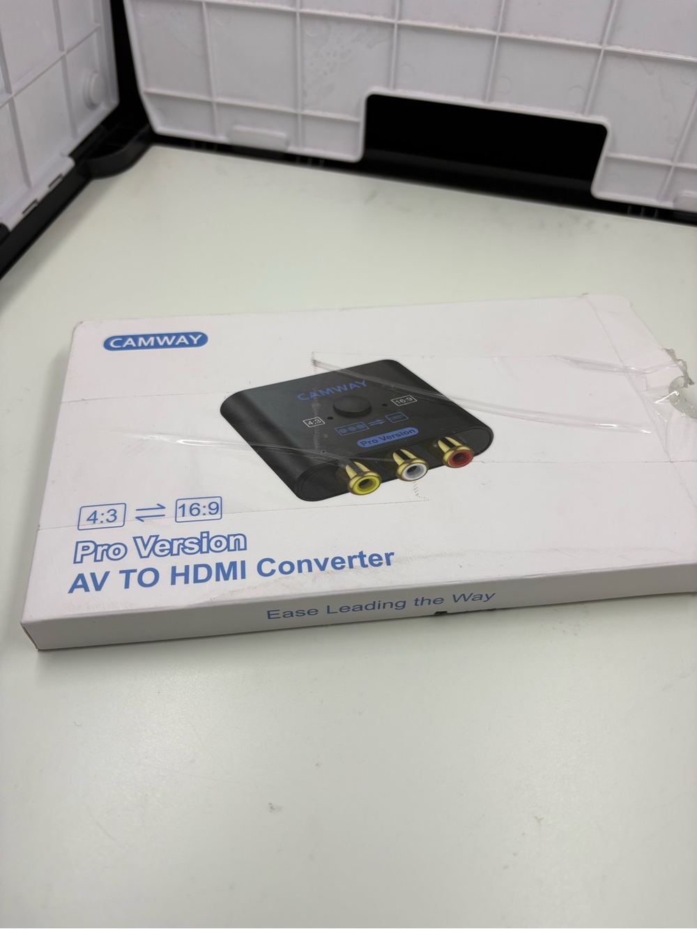 Camway Pro Version AV to HDMI Converter - White Box